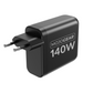 MOJOGEAR CHARGE+ 140 Watt oplader met USB naar USB-C kabel 1,5 meter | Geschikt voor Samsung/iPhone 15/16 - Opladers