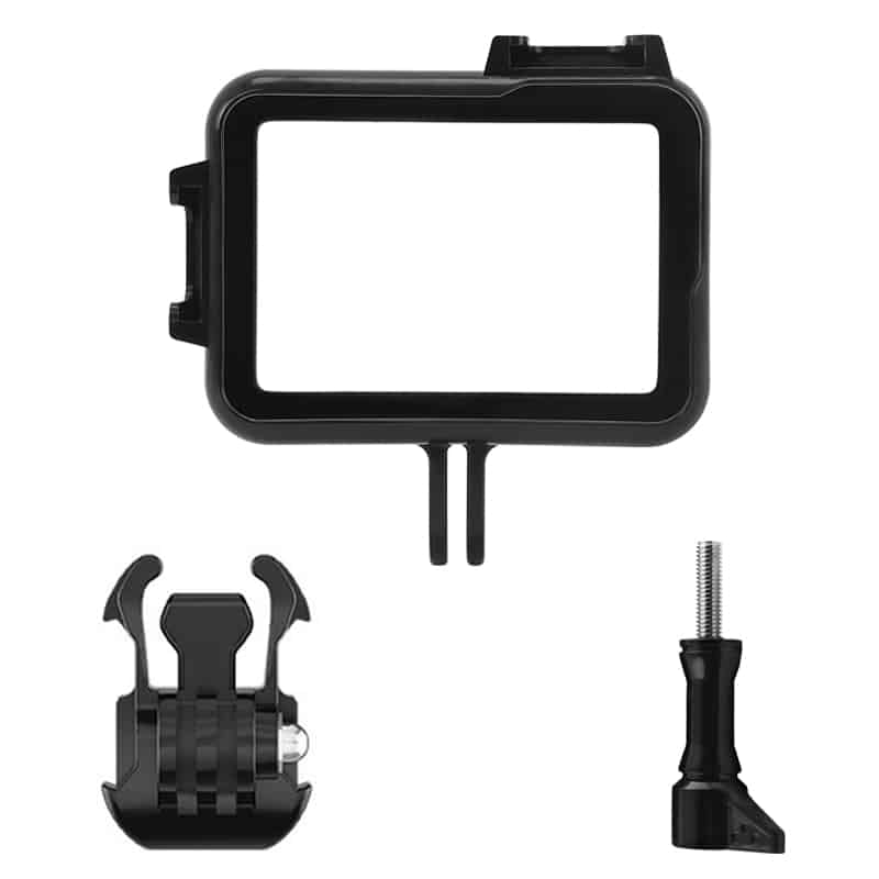 MOJOGEAR Frame voor GoPro Hero 9,10,11,12 en 13 - met 2 Cold Shoe Mounts - GoPro Cases & behuizingen