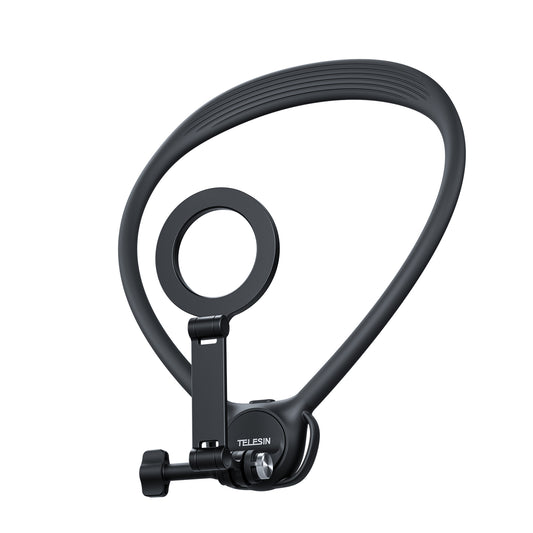Telesin Neck Mount 360º Combo - GoPro & Smartphone - Black