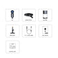 7RYMS AU02-K1 cardioïde USB microfoon kit met tafelstandaard - Microfoon