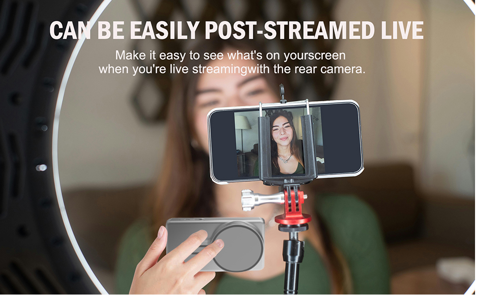 MOJOGEAR VS1 Selfie Vlog Monitor voor Samsung - Donkergrijs - Overige producten