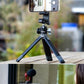 Ulanzi ST-22 360º rotatable and tiltable phone holder for tripod - with 2 Cold Shoe Mounts