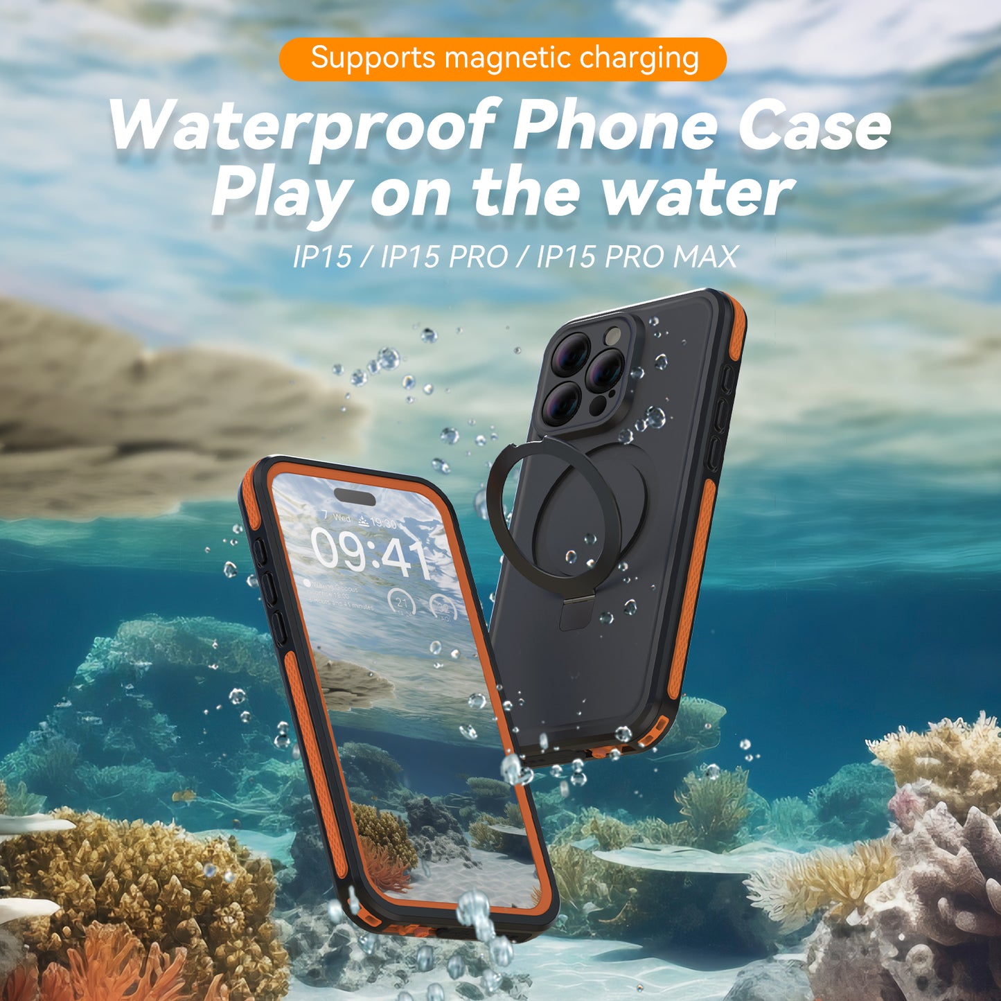 Telesin Waterproof Case voor iPhone 15 - Overige producten