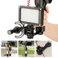 Ulanzi PT-3 Triple Cold Shoe Mount voor Gimbal, Camera en Smartphone Rig - Statiefaccessoires