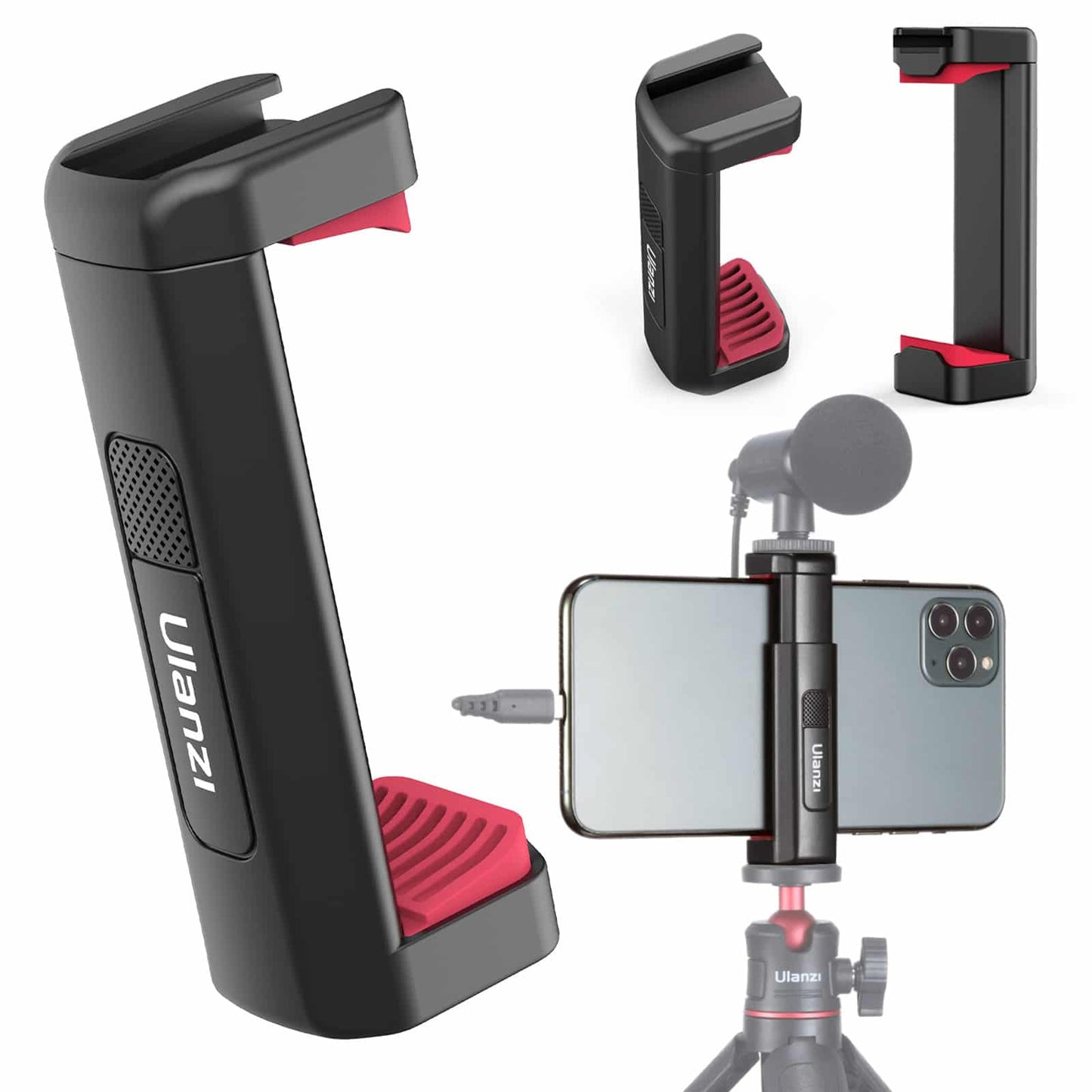 Ulanzi ST-19 compact phone holder for tripod with cold shoe mount