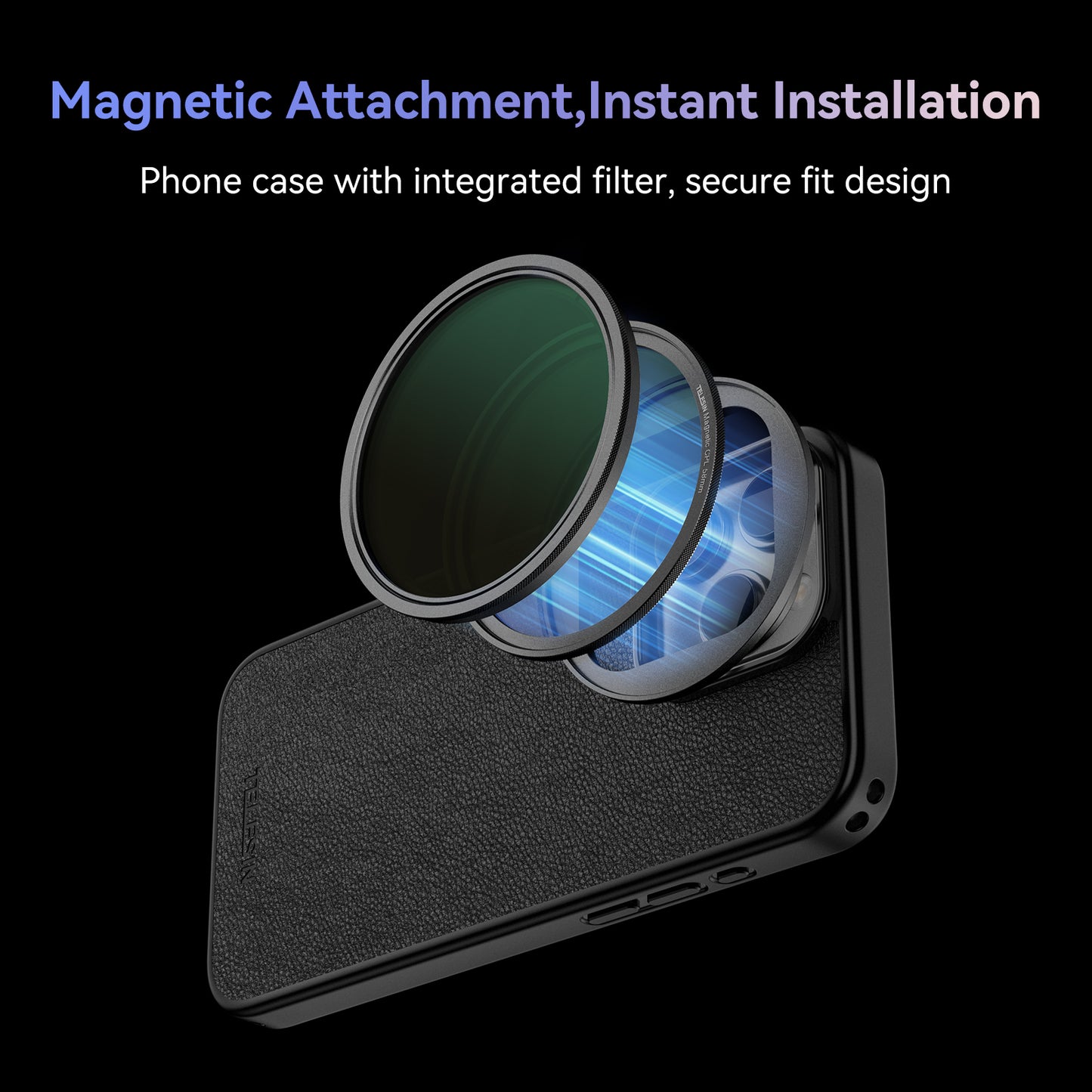 Telesin lenscase met filter mount voor iPhone 15 Pro Max - Overige producten