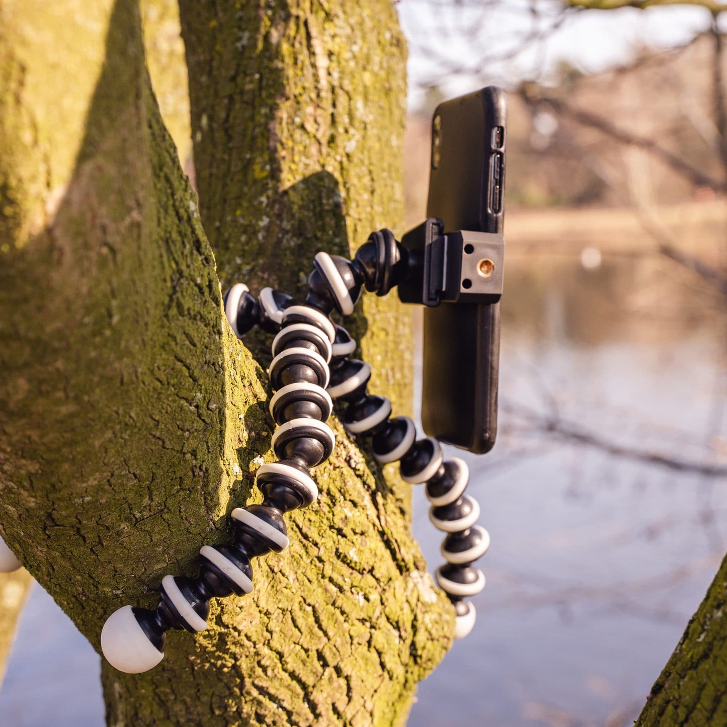 Flexibel statief met extra flexibele poten - Flexibele statieven