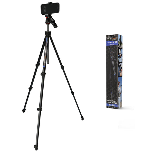 MOJOGEAR Creator GO Video - Lichtgewicht reisstatief 153 cm - Statieven en toebehoren