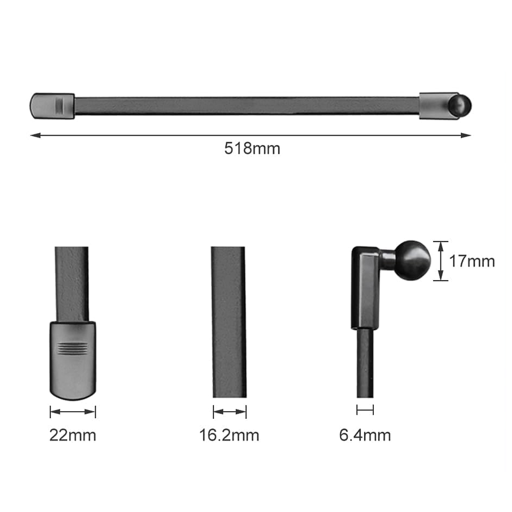 MOJOGEAR Flexible Arm with Magnetic Mount for Smartphone