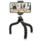 Flexible mini tripod with foam rubber legs