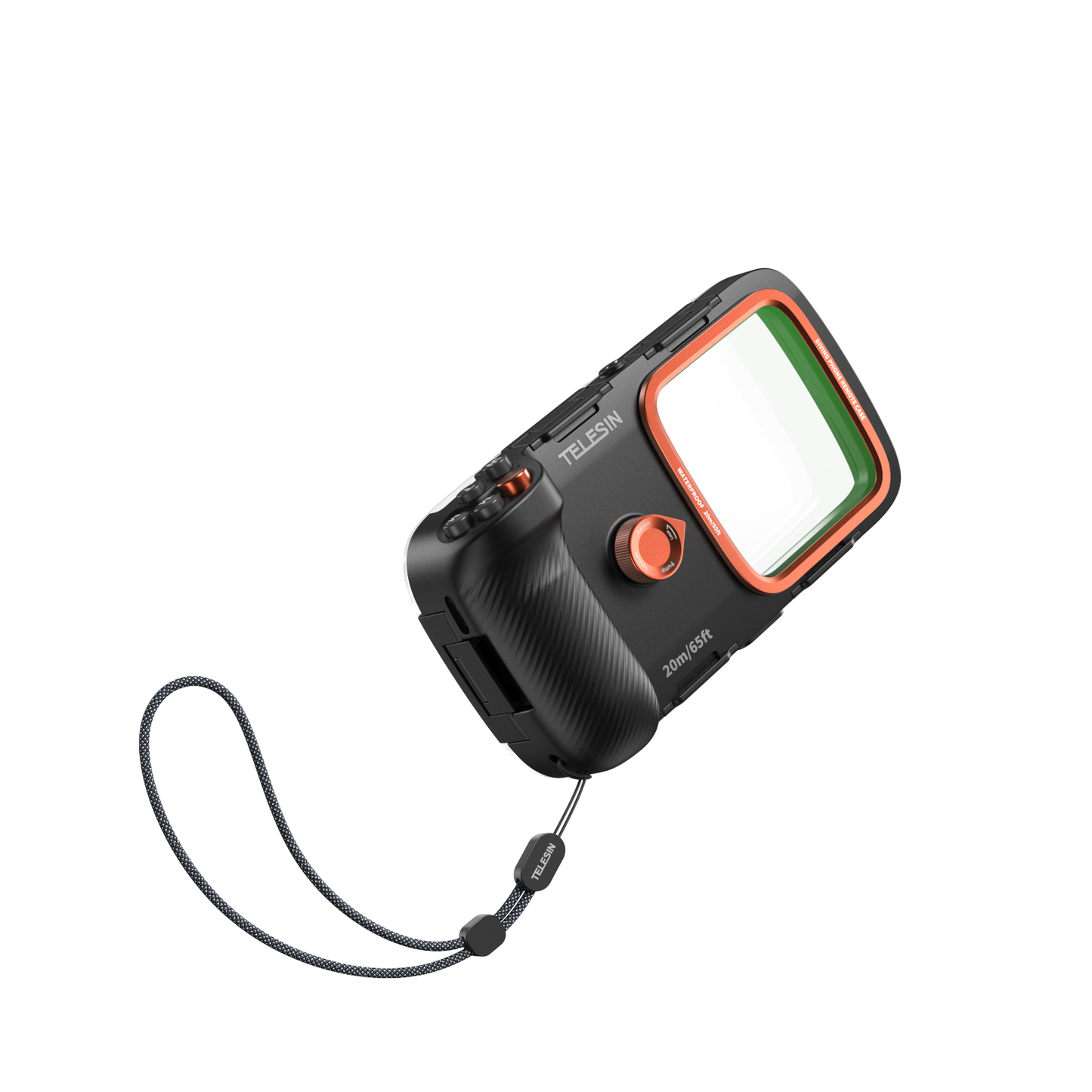 Telesin Smartphone Diving Case with Buttons and Vacuum Pump