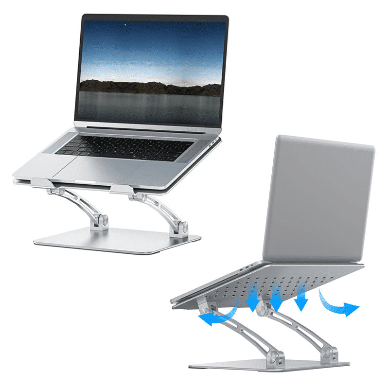 WiWu S700 Luxe Ergonomische Laptopstandaard Metaal - In hoogte verstelbaar - Laptopstandaard