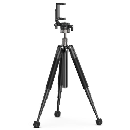 Ulanzi MT-63 lichtgewicht reisstatief 145cm met tel.houder - Statieven en toebehoren
