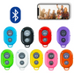 Bluetooth remote shutter afstandsbediening voor smartphone camera - verschillende kleuren - Bluetooth remotes