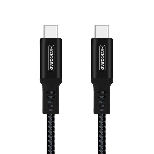 MOJOGEAR USB-C naar USB-C kabel 100W USB 3.1 Extra Sterk - Telefoonkabels