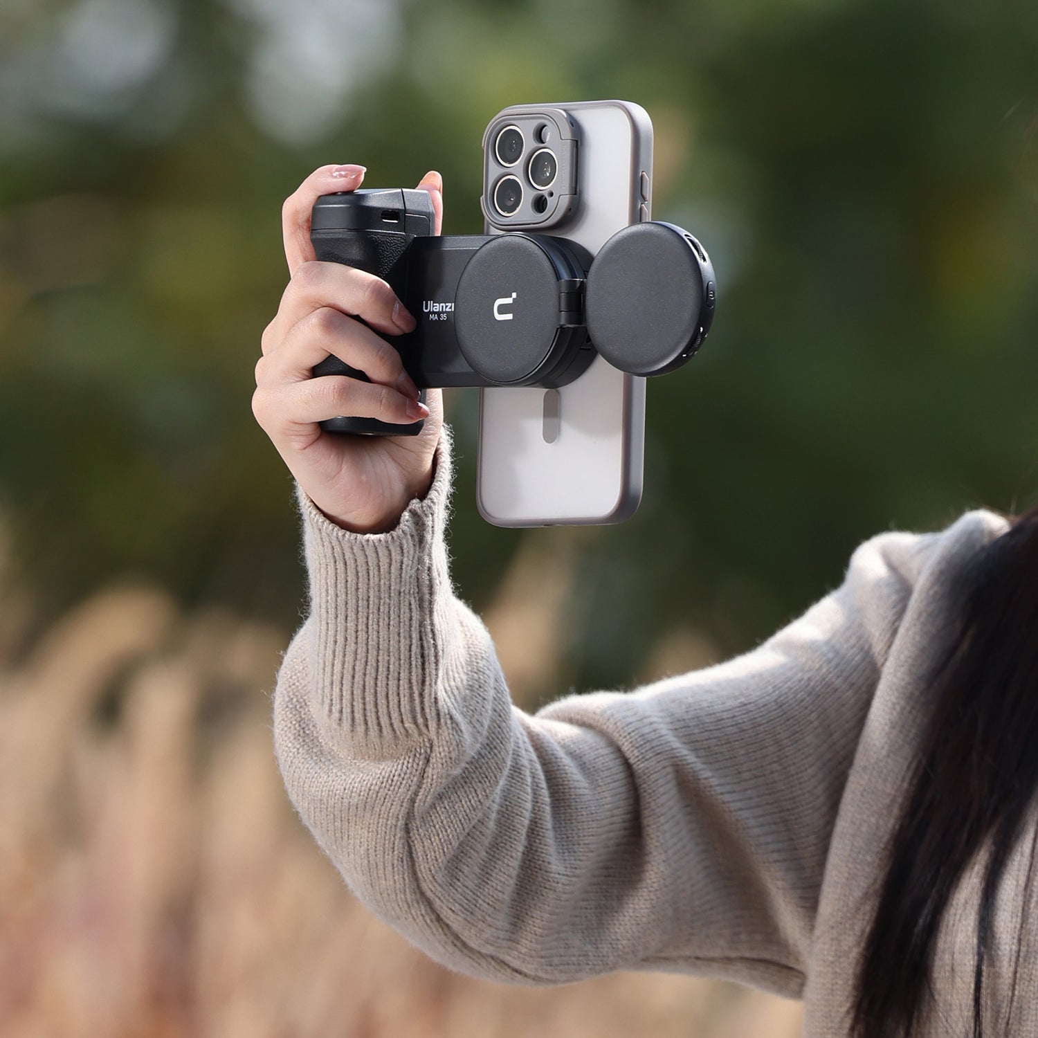 Telefoon Camera Grip | Roterenhandheld mobiele telefoon ondersteuning voor selfie - zweetbestendige smartphone ondersteuning meeste modellen, mobiele telefoon standaard voor mannen en vrouwen Cunxin Telefoon Camera Grip | Roterenhandheld mobiele telefoon ondersteuning voor selfie - zweetbestendige smartphone ondersteuning meeste modellen, mobiele telefoon standaard voor mannen en vrouwen Cunxin