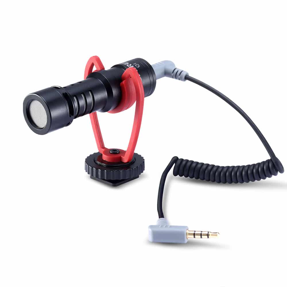 SAIREN VM-Q1 directional microphone for smartphone and camera