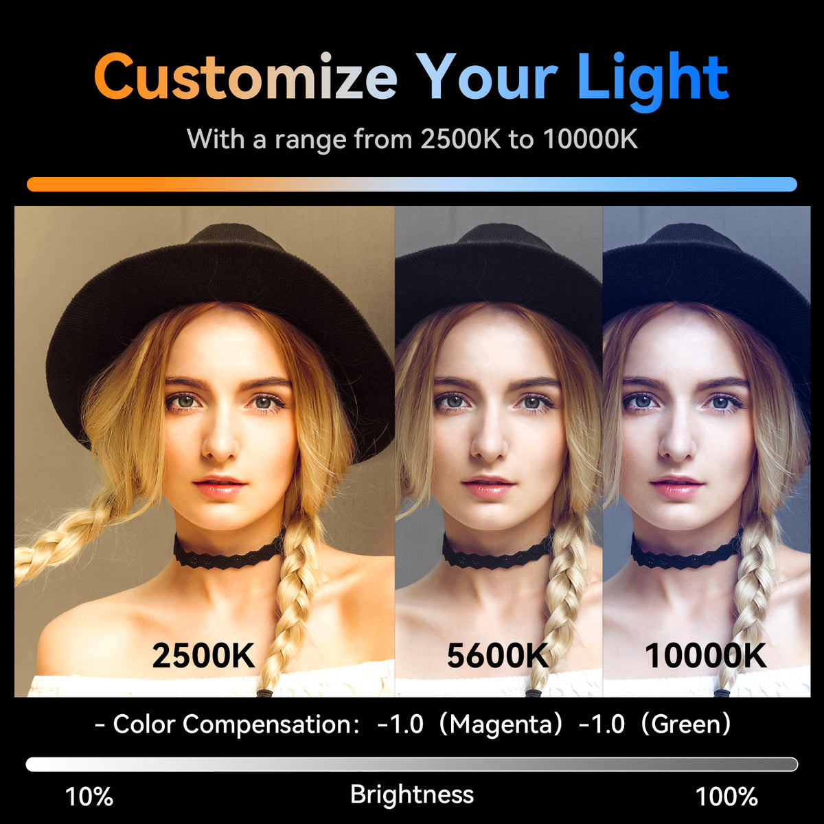 Ulanzi VL360 RGB Tube Light Pro with handle