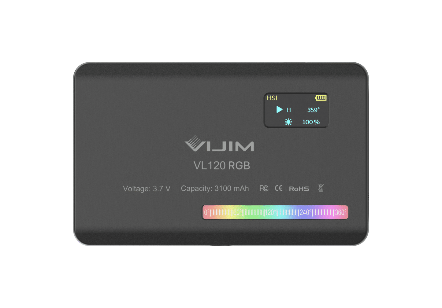 VIJIM VL120 RGB Multi Color LED Video Light