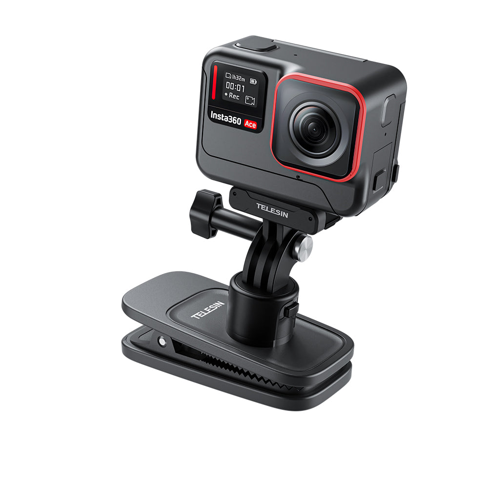 Telesin Quick-Release backpack clip voor GoPro & action cams - GoPro Mounts