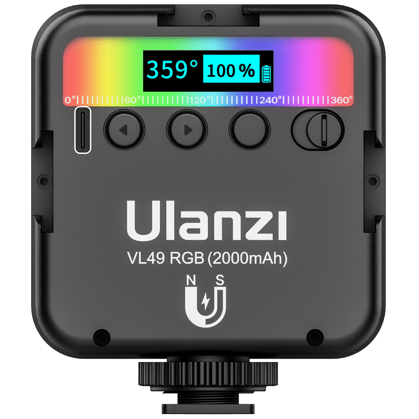 Ulanzi VL49 RGB Multi Color LED videolamp