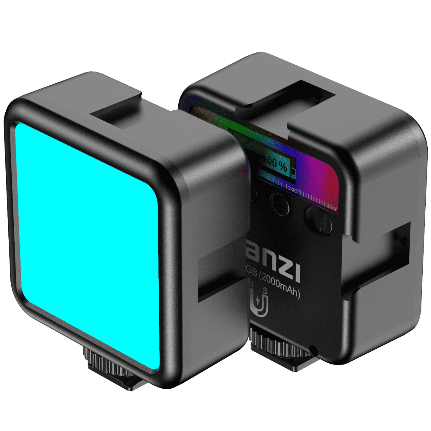 Ulanzi VL49 RGB Multi Color LED-videolamp - Cameralampen