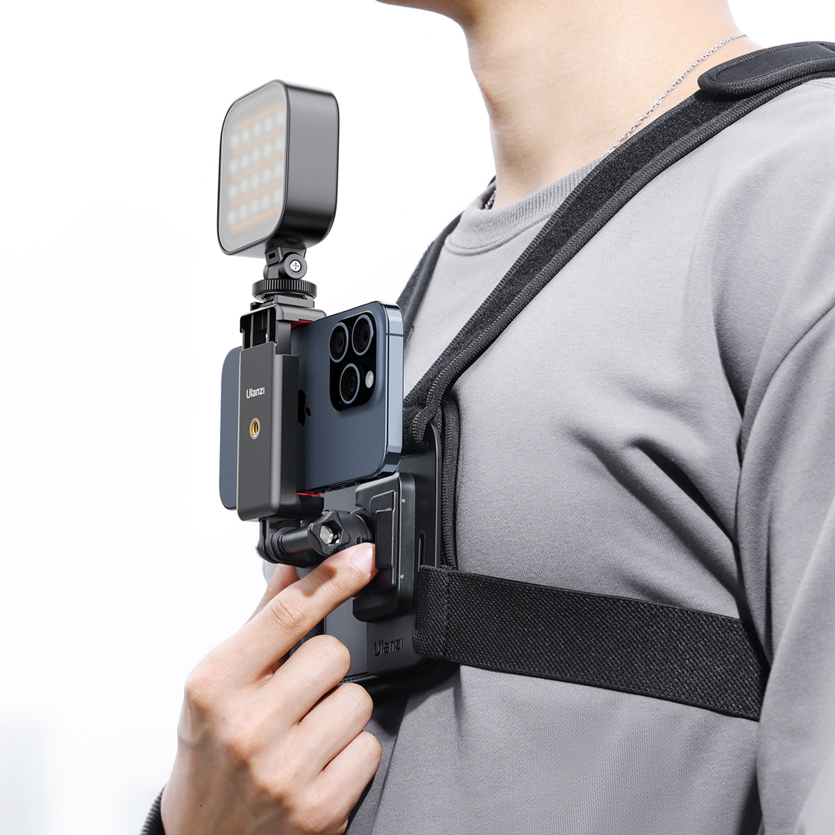 Ulanzi Go-Quick II Chest Mount - Black