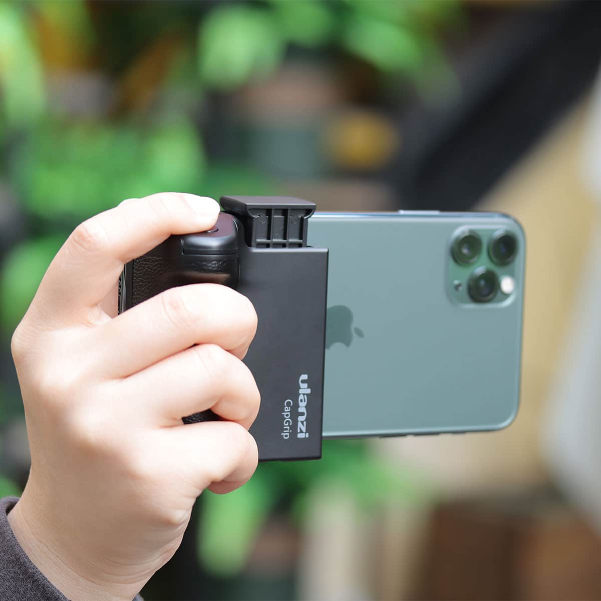 Ulanzi CapGrip smartphone camera grip met Bluetooth afstandsbediening - Telefoonhouders