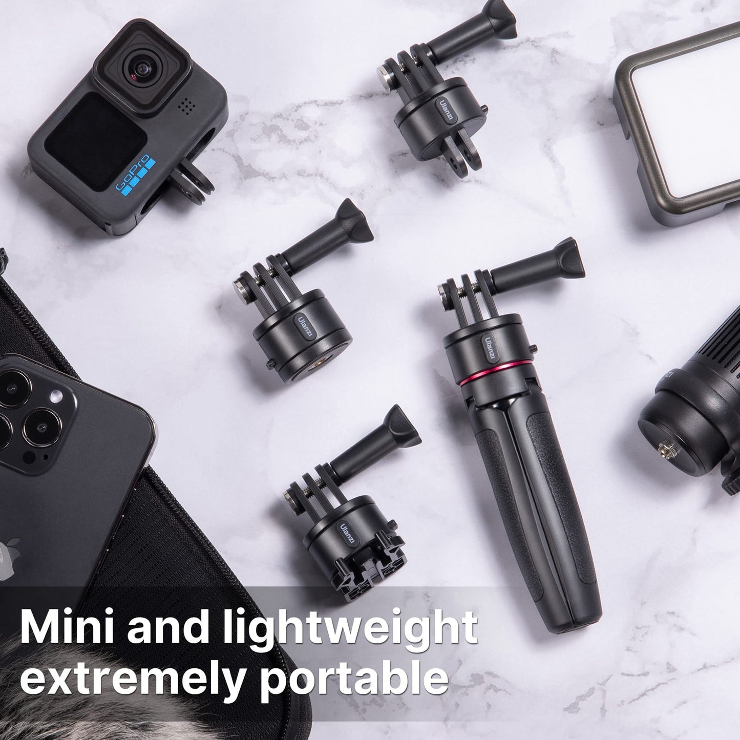 Ulanzi Go Quick II set: Magnetische GoPro Quick Release Mount - GoPro Mounts