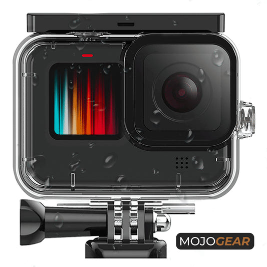 MOJOGEAR Waterdichte behuizing voor GoPro 9,10,11,12 en 13 - waterproof tot 50 meter - GoPro Cases & behuizingen