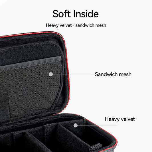 Telesin Opbergcase verstelbaar voor GoPro/camera/accessoires - GoPro Cases & behuizingen