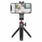 Ulanzi ST-22 360º rotatable and tiltable phone holder for tripod - with 2 Cold Shoe Mounts