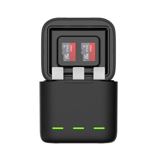 Telesin batterij oplaadbox voor GoPro Hero 13 - GoPro Accu's en opladers