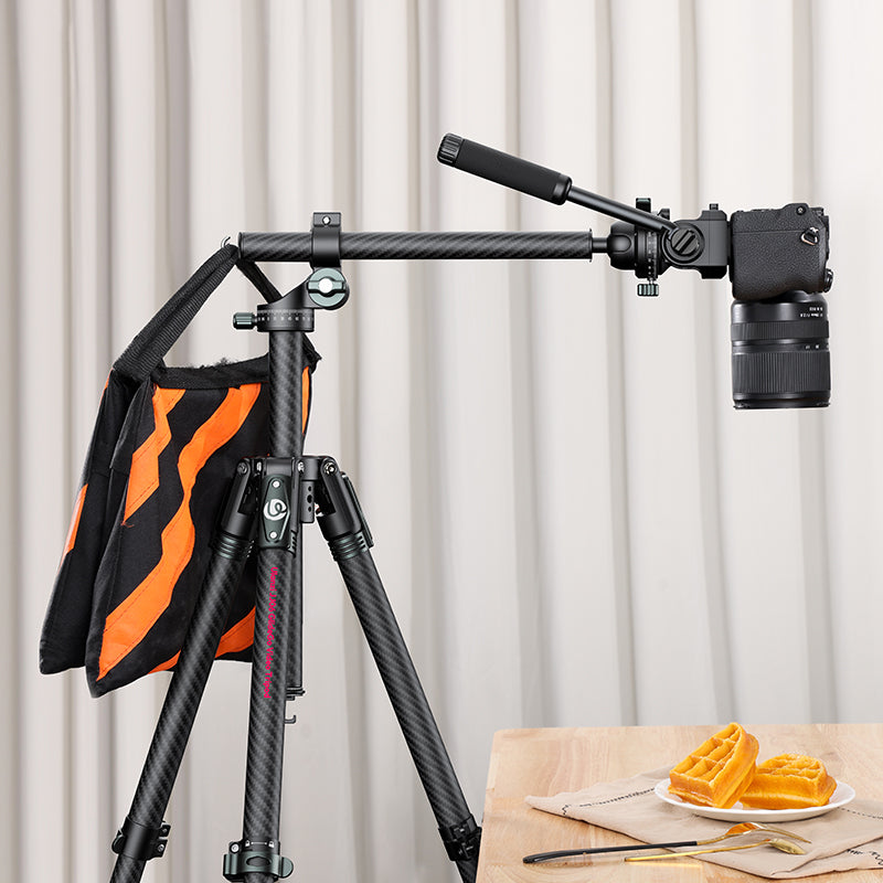 Ulanzi GlideGo JJ06 Video Tripod Carbon - Black