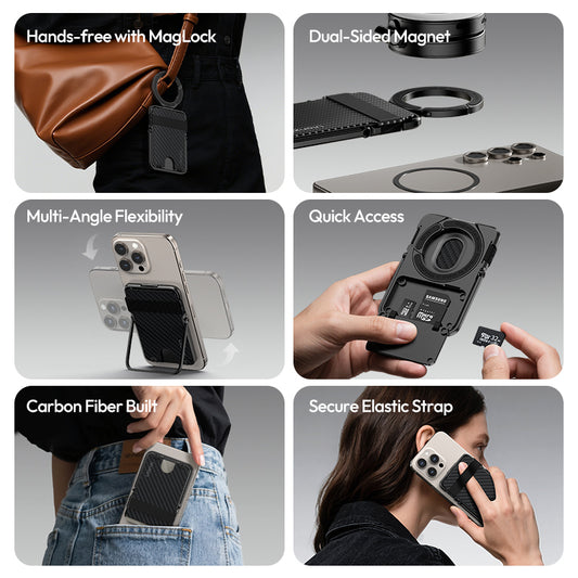 Ulanzi ML25 MagLock Kaarthouder en telefoonstandaard magnetisch - Overige producten