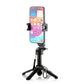 MOJOGEAR TS2 6-in-1 Mini Selfiestick Statief & Grip voor telefoon Magnetisch - Zwart - Statieven en toebehoren