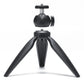 Home office set for tablet and iPad: metal tablet holder + adjustable tabletop tripod