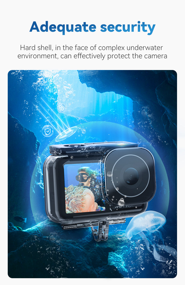 Telesin waterproof cage for DJI Osmo Action 3/4/5