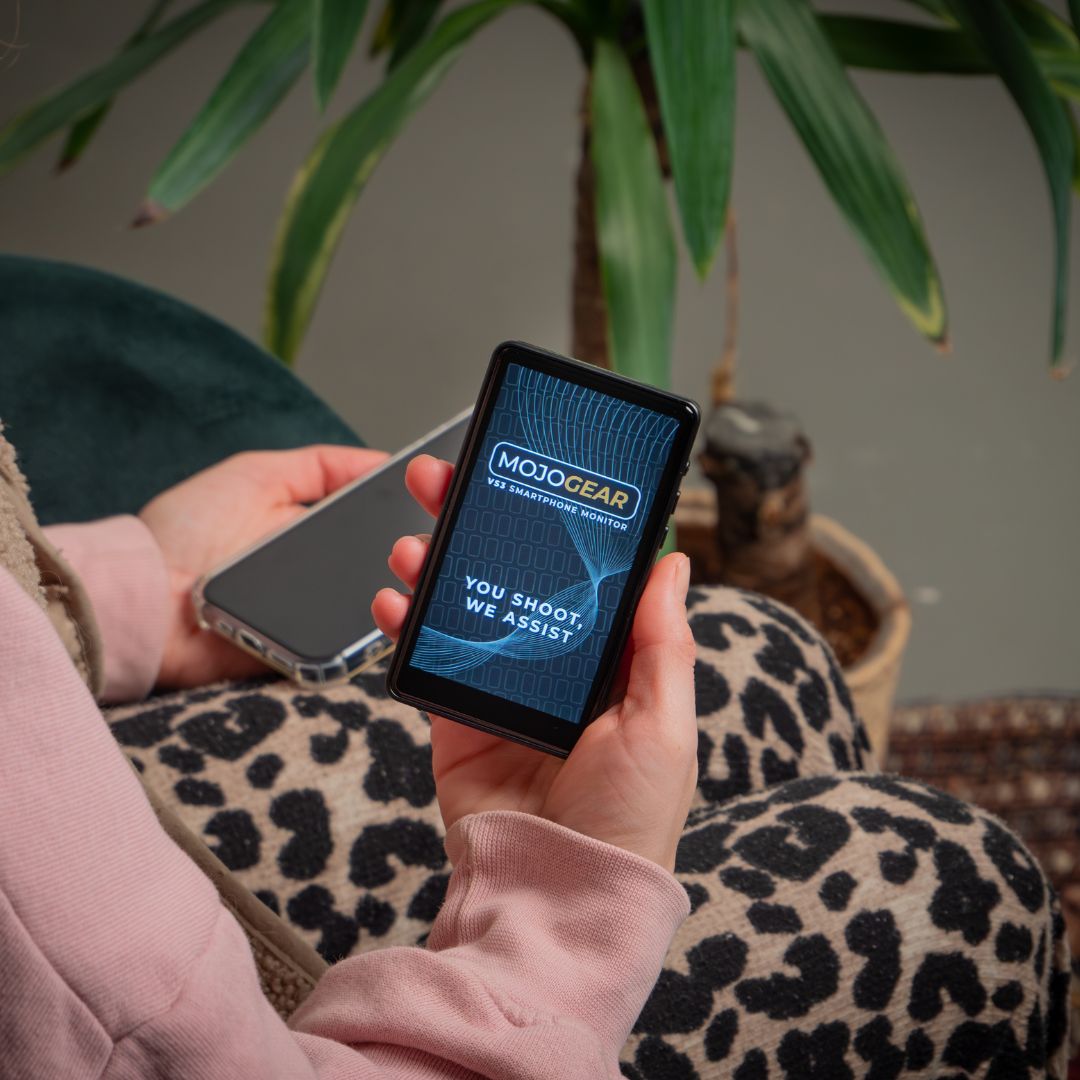 MOJOGEAR VS3 Selfie Vlog Monitor draadloos + bedraad - Zwart - Overige producten