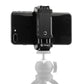 Fotopro Telefoon- & Tablet houder voor statief met Cold Shoe-mount ID-100+ - Telefoonhouders