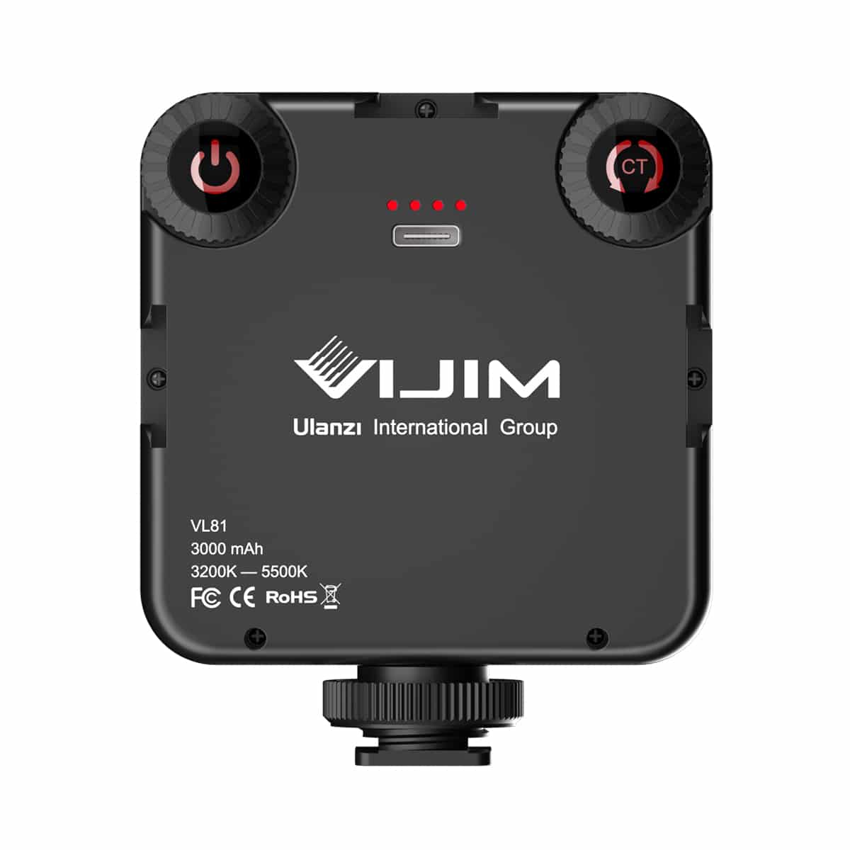 VIJIM VL81 Multi-Color LED-lamp - Cameralampen