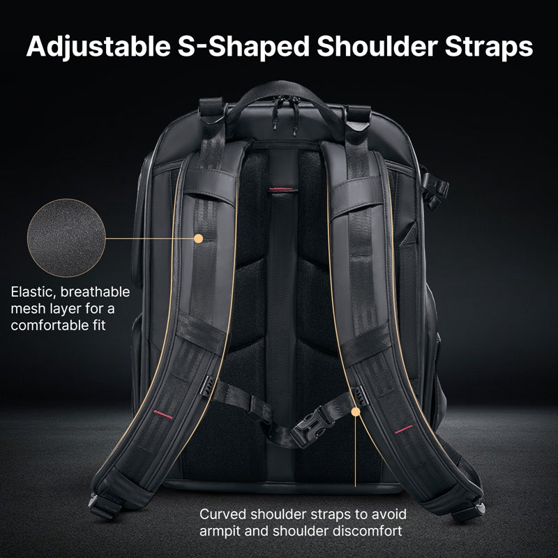 Ulanzi BP10 Camera Rugzak Hardshell 35 liter - Tassen