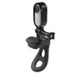 Telesin silicone tube clamp with mount for action camera - Black