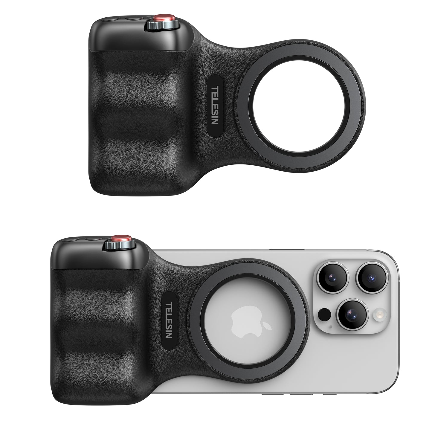 Telesin Fun Shot smartphone grip 2 magnetisch - Zwart - Handgrips