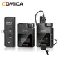 Comica BoomX-D MI2 wireless microphone set with 2 transmitters and Lightning receiver for iPhone