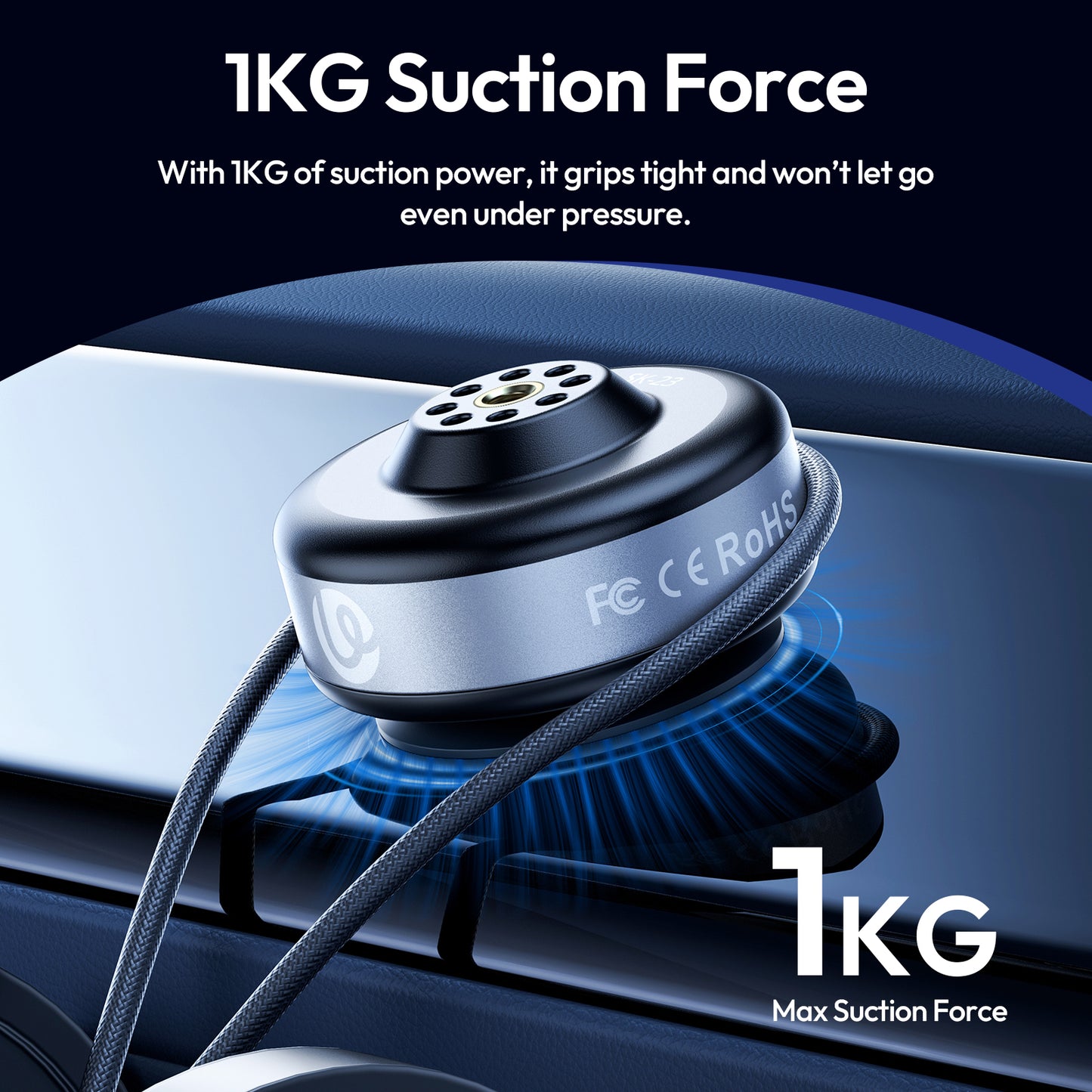 Ulanzi SK-23 Electric Suction Base with 1/4" screw