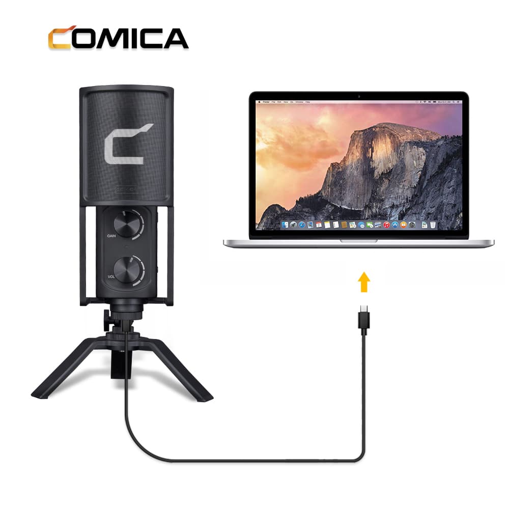 Comica STM-USB microfoon voor streaming, studio en podcast - Obsolete