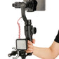 Ulanzi PT-3 Triple Cold Shoe Mount for Gimbal, Camera and Smartphone Rig