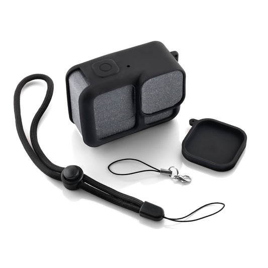 MOJOGEAR Silicone Protective Case + Lens Cap for GoPro Hero 13