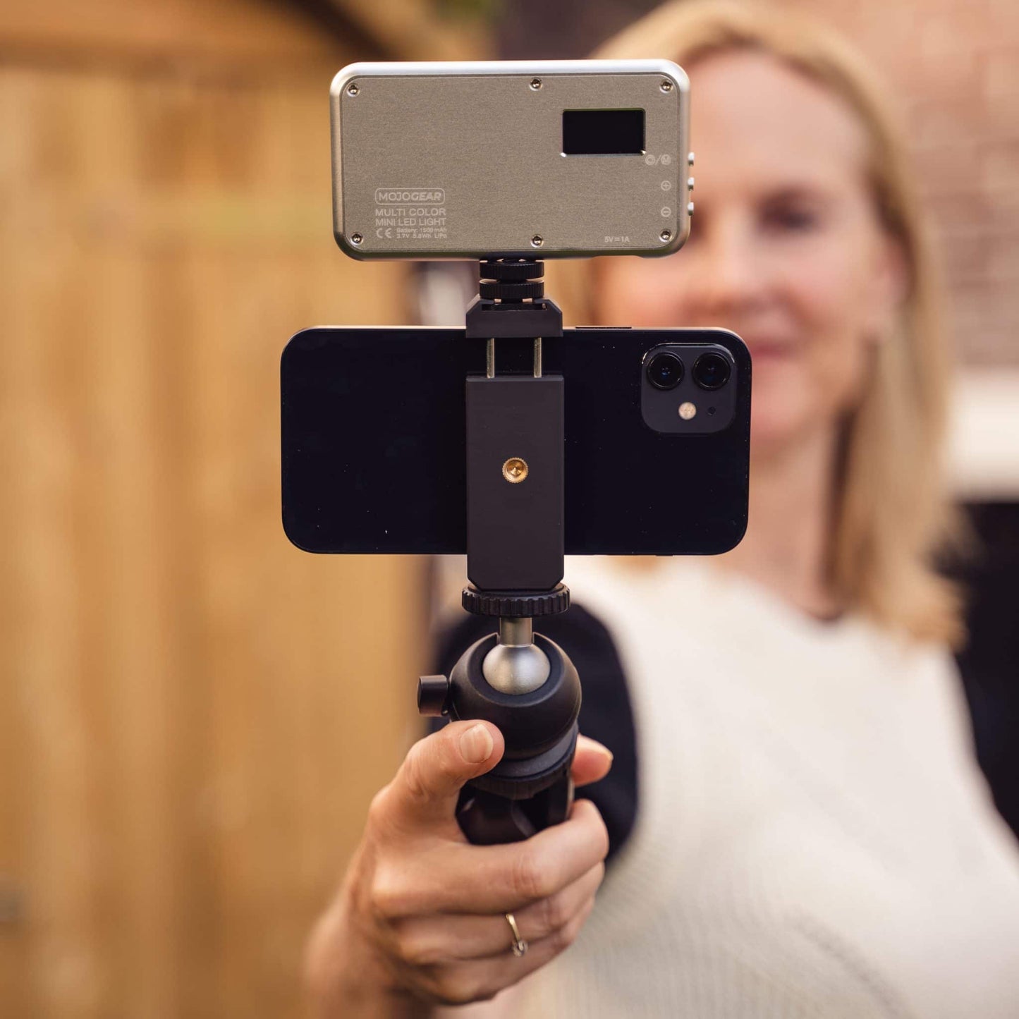 Mini tripod vlog KIT: tabletop tripod & premium phone holder